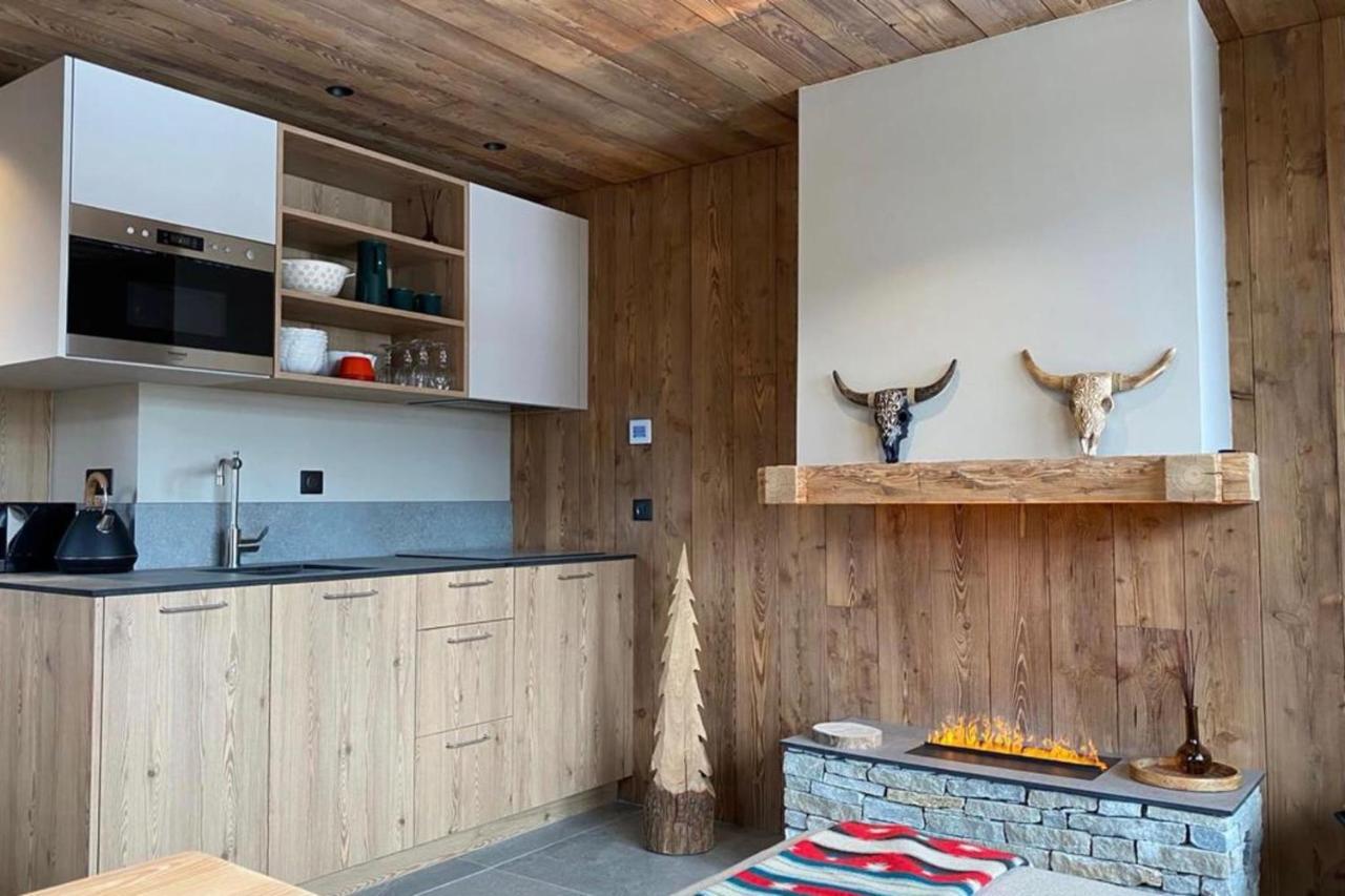 Apartment Navajo By Japandi Home Megève Esterno foto
