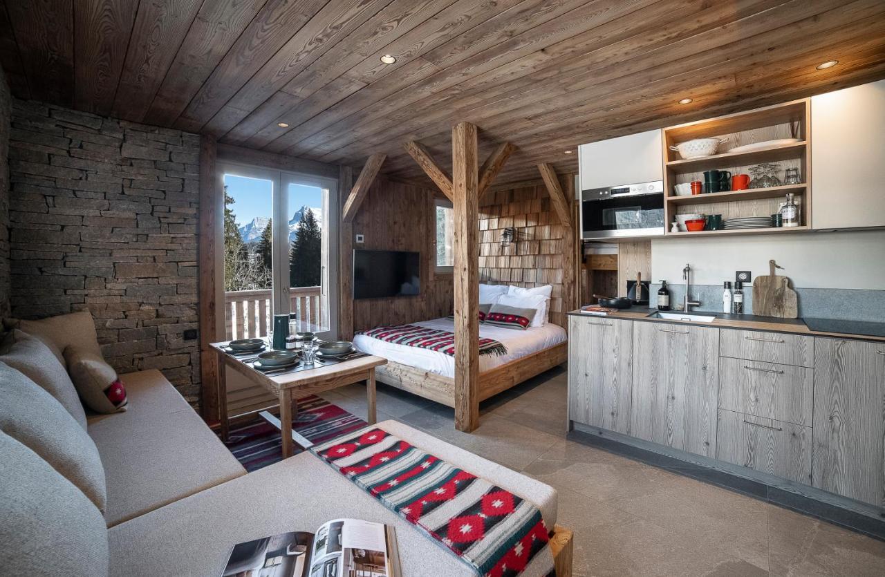 Apartment Navajo By Japandi Home Megève Esterno foto